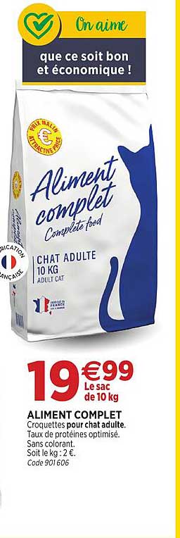On aime que ce soit bon et économique !