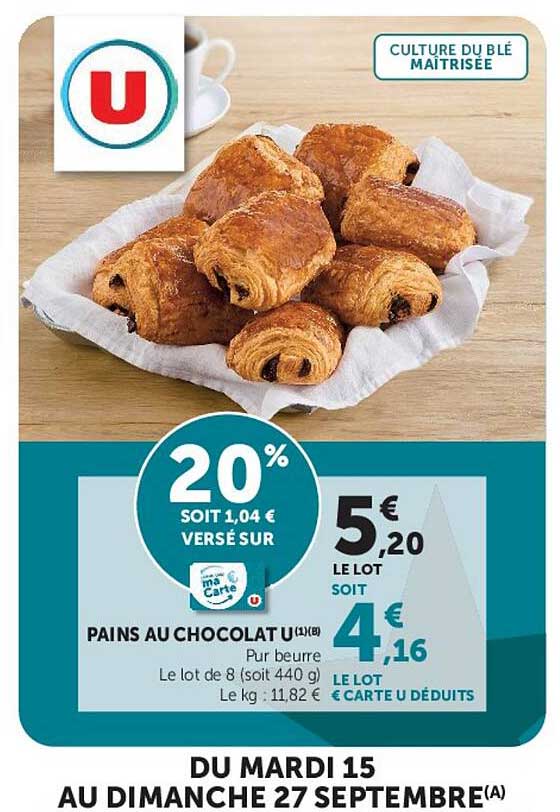PAINS AU CHOCOLAT U (1)(B)