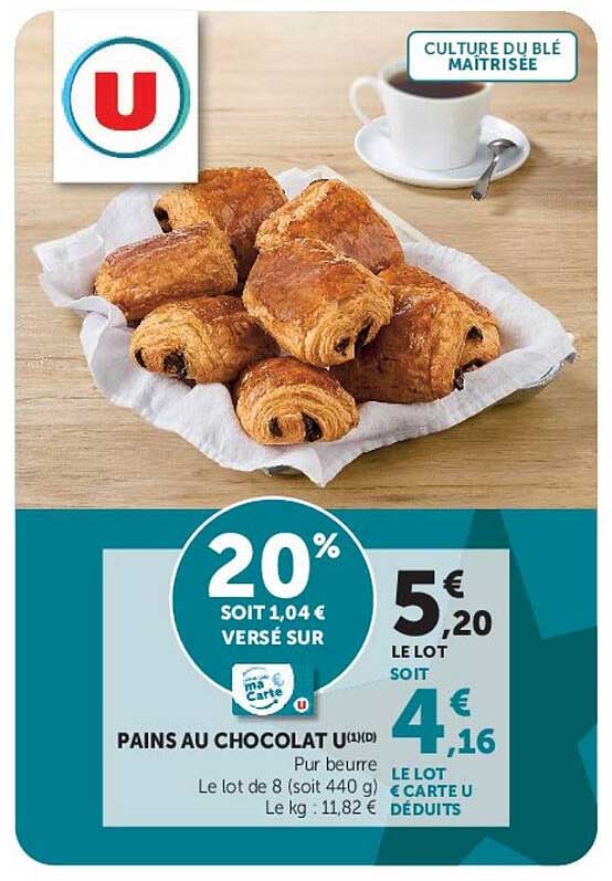 PAINS AU CHOCOLAT U (1)(D)