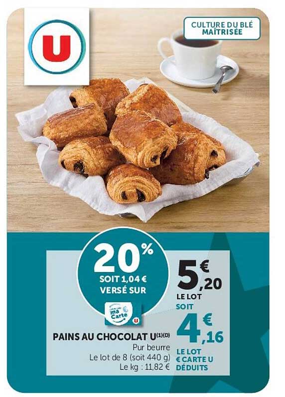 PAINS AU CHOCOLAT U (A/VD)