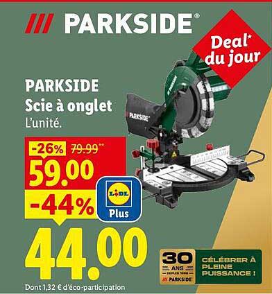 PARKSIDE Scie à onglet