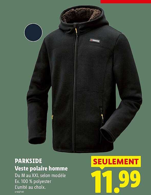 PARKSIDE Veste polaire homme