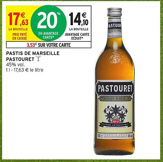 PASTIS DE MARSEILLE PASTOURET