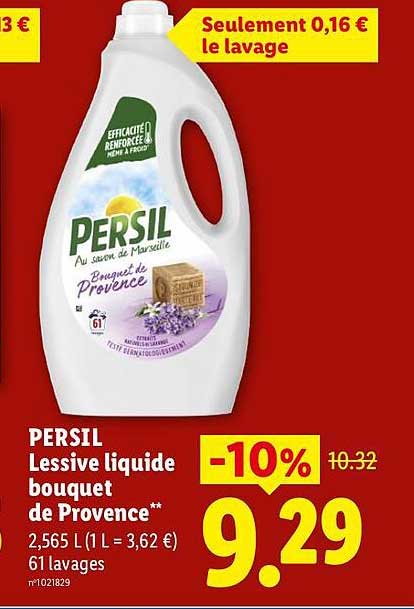 PERSIL Lessive liquide bouquet de Provence**