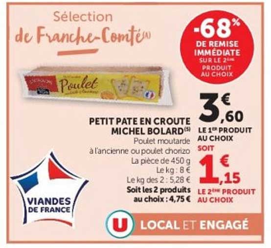 PETIT PATE EN CROUTE MICHEL BOLARD