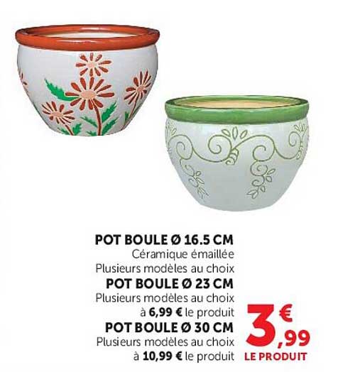 POT BOULE Ø 16.5 CM