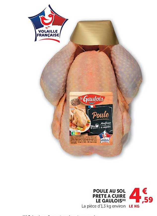 POULE AU SOL PRETE A CUIRE LE GAULOIS(4)