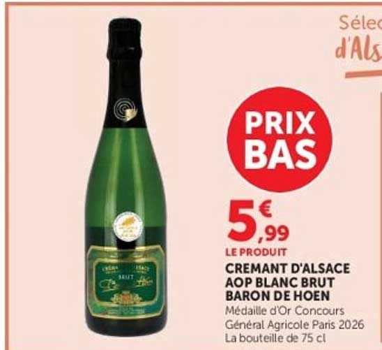 PRIX BAS