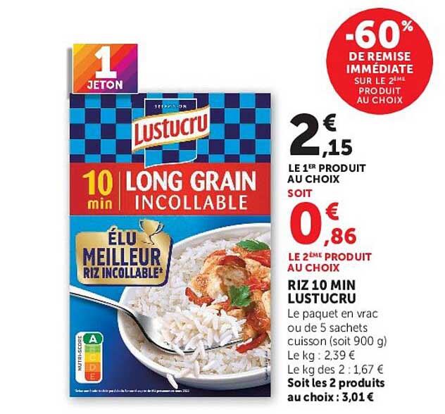 RIZ 10 MIN LUSTUCRU