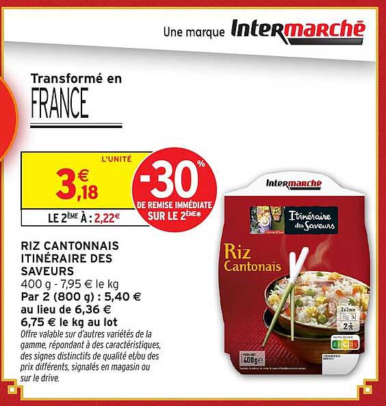 RIZ CANTONNAIS ITINÉRAIRE DES SAVEURS