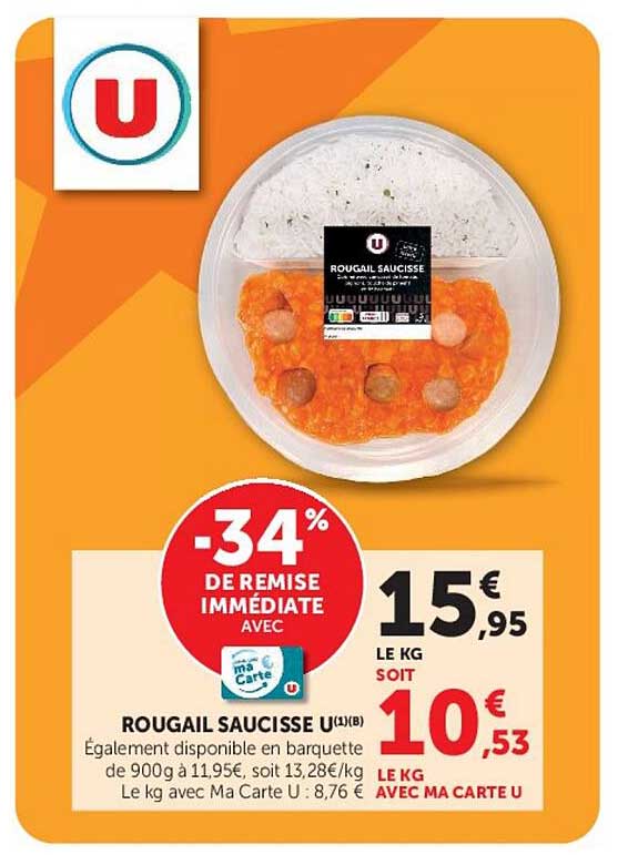 ROUGAIL SAUCISSE U