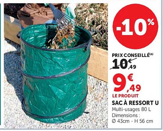 SAC À RESSORT U