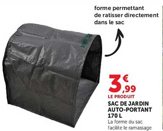 SAC DE JARDIN AUTO-PORTANT 170 L