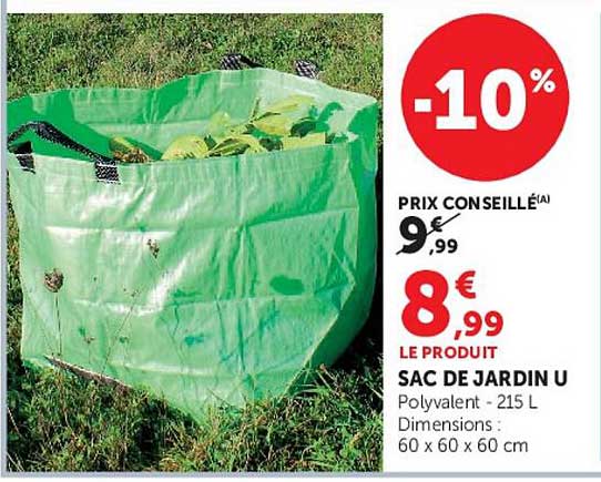 SAC DE JARDIN U