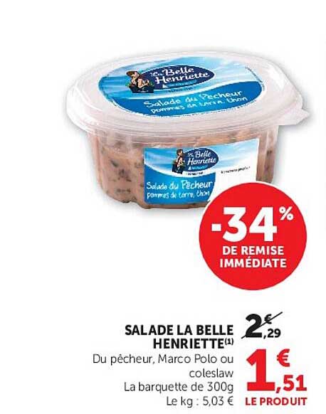 SALADE LA BELLE HENRIETTE