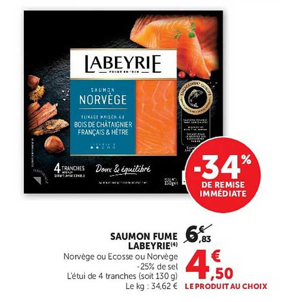 SAUMON FUME LABEYRIE