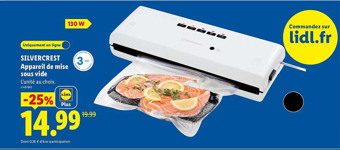 SILVERCREST Appareil de mise sous vide