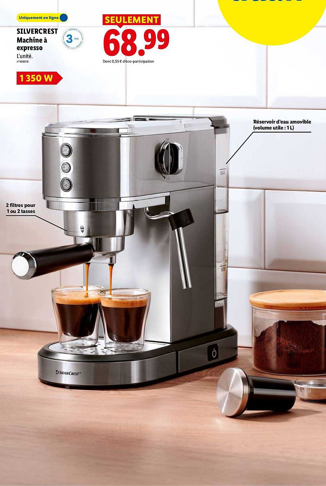 SILVERCREST Machine à expresso