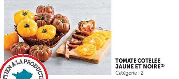 TOMATE COTELEE JAUNE ET NOIRE(2)