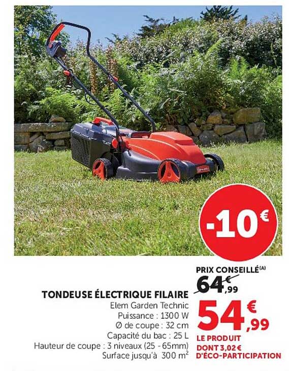 TONDEUSE ÉLECTRIQUE FILAIRE