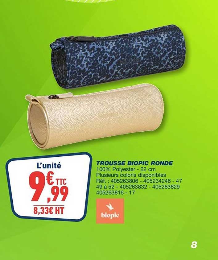 TROUSSE BIOPIC RONDE
