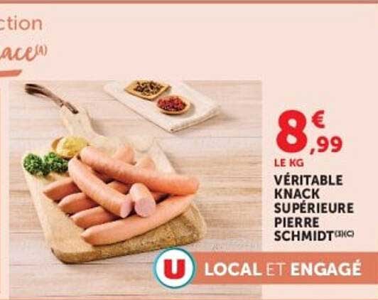 VÉRITABLE KNACK SUPÉRIEURE PIERRE SCHMIDT (SIC)