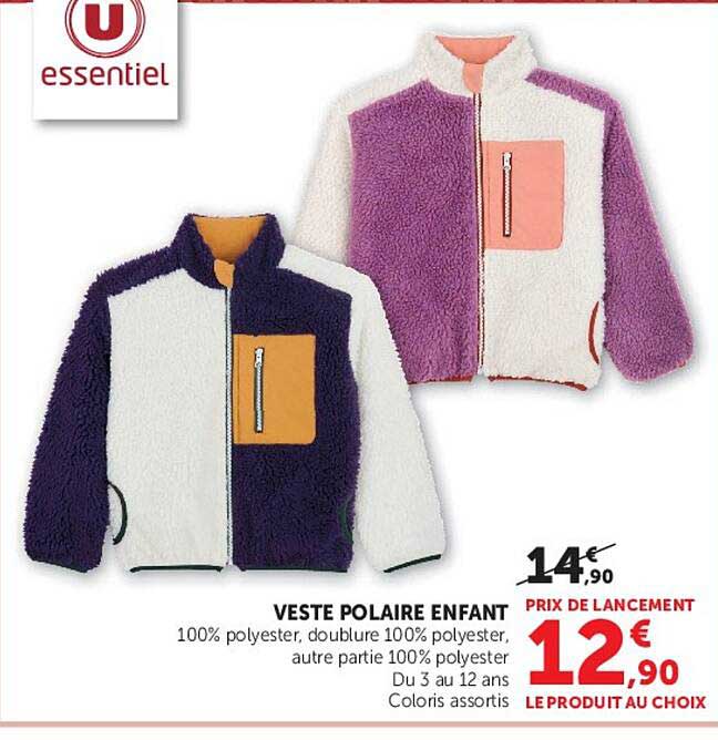 VESTE POLAIRE ENFANT