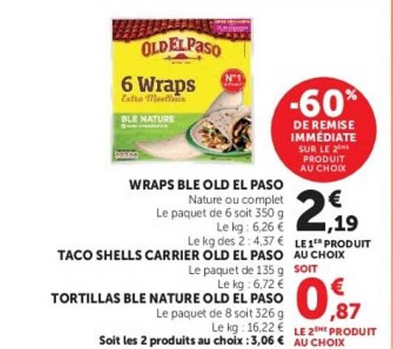 WRAPS BLE OLD EL PASO