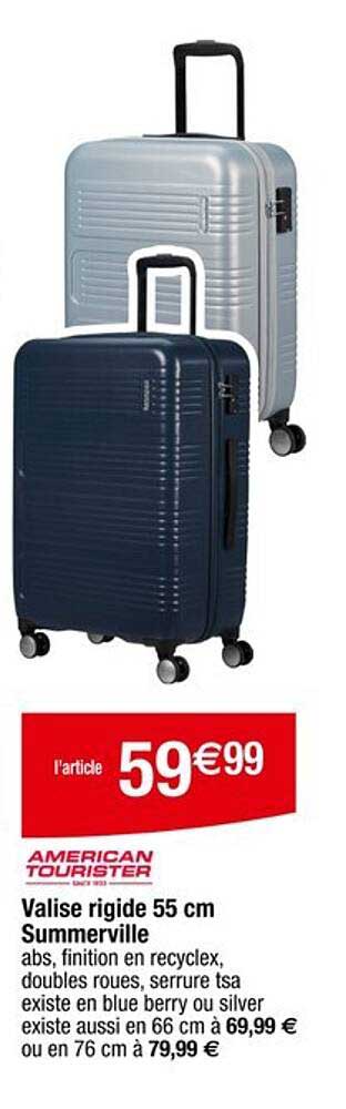 Valise rigide 55 cm Summerville