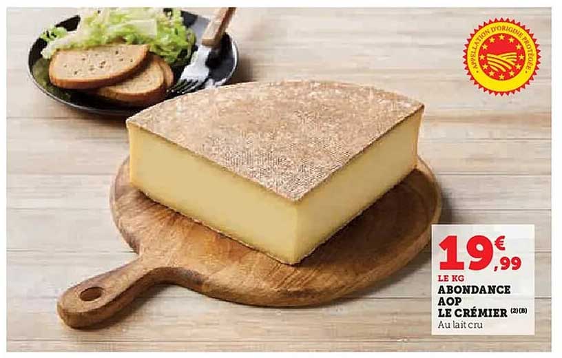 ABONDANCE AOP LE CRÉMIER