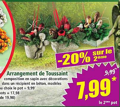 Arrangement de Toussaint