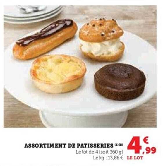 ASSORTIMENT DE PATISSERIES