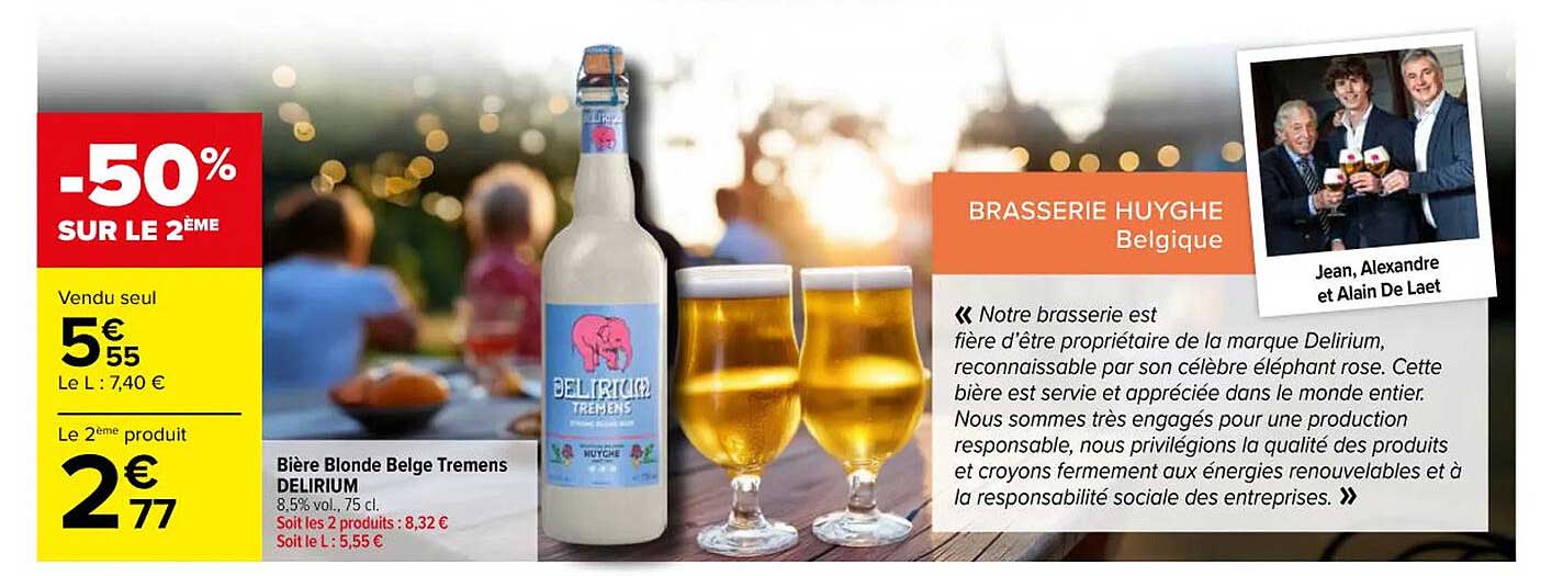 Bière Blonde Belge Tremens DELIRIUM