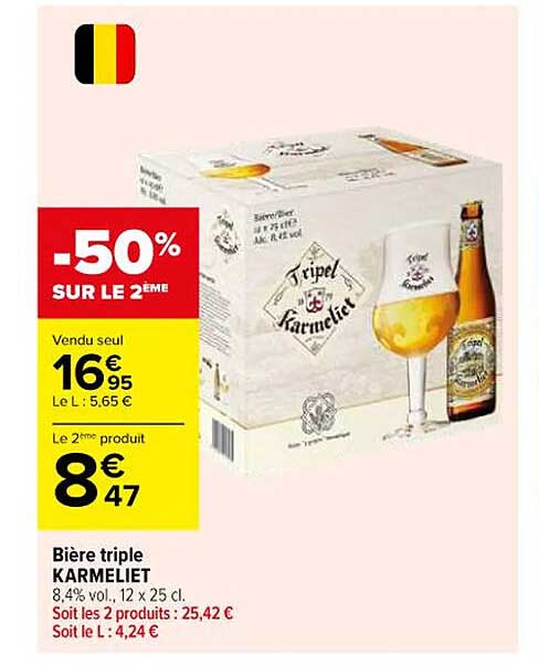 Bière triple KARMELIET