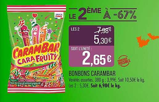 BONBONS CARAMBAR