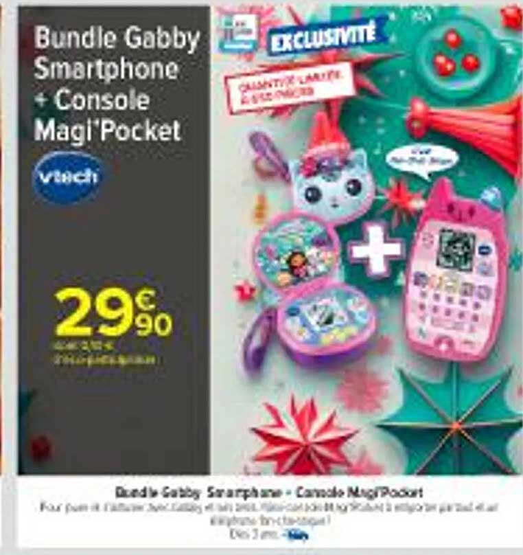 Bundle Gabby Smartphone + Console Magi'Pocket