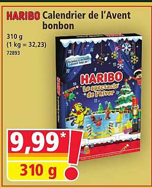 Calendrier de l’Avent bonbon