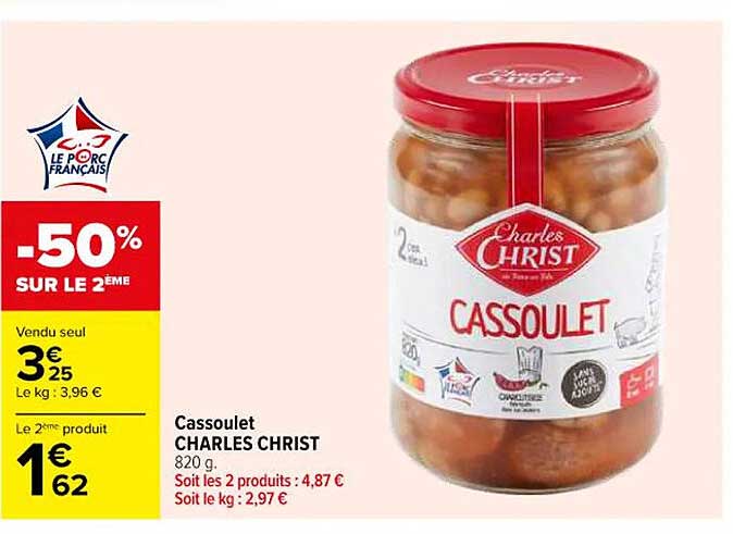 Cassoulet CHARLES CHRIST