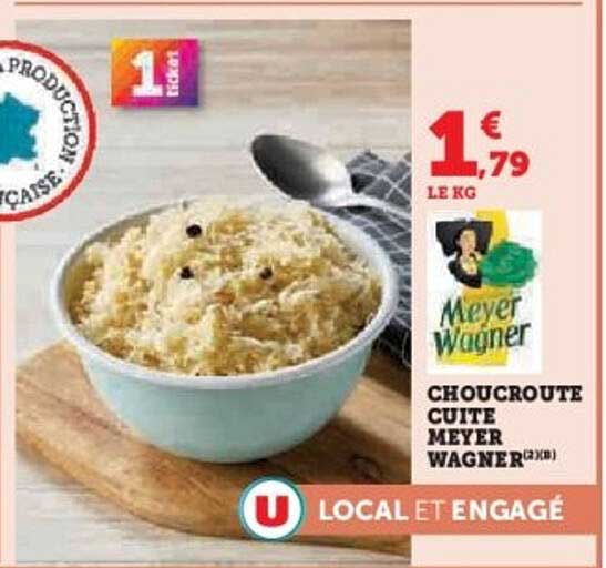 CHOUCROUTE CUITE MEYER WAGNER (2 KG)