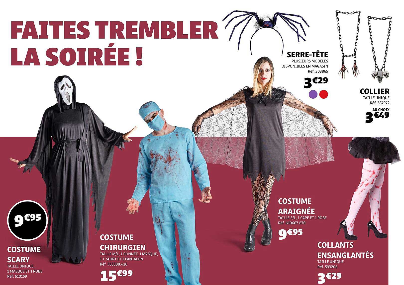 FAITES TREMBLER LA SOIRÉE !