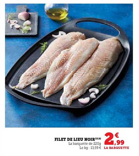 FILET DE LIEU NOIR