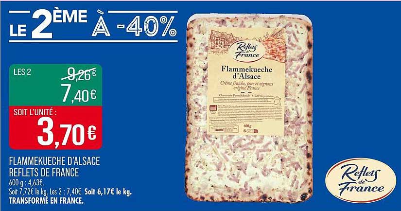 Flammekueche d'Alsace