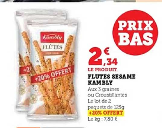 FLUTES SESAME KAMBLY