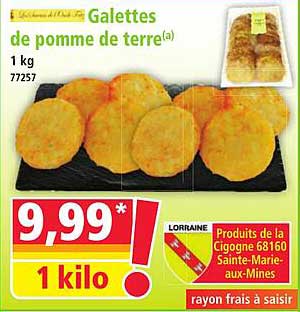 Galettes de pomme de terre