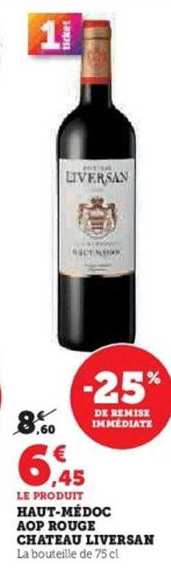 Haut-Médoc AOP Rouge Château Livensan