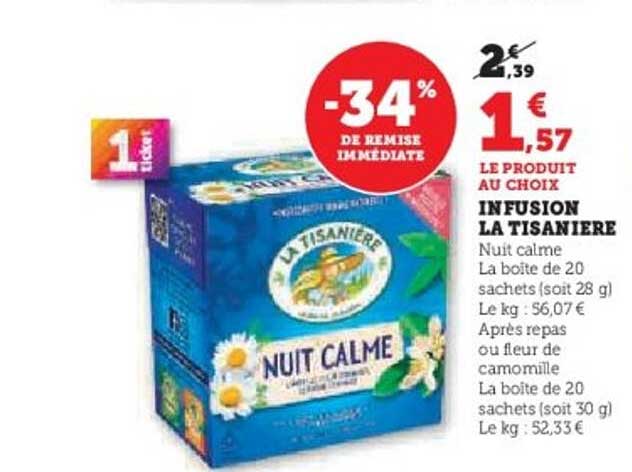 INFUSION LA TISANIERE