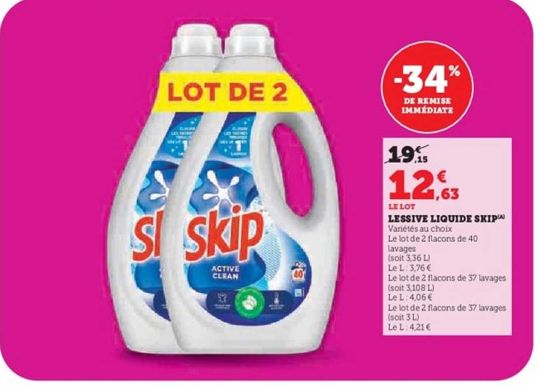 LESSIVE LIQUIDE SKIP