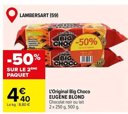 L'Original Big Choco EUGÈNE BLOND