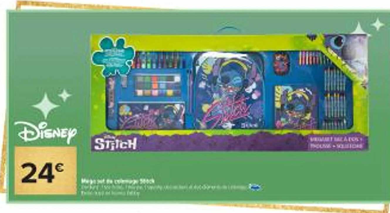 Mallette de dessin Stitch