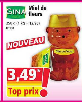 Miel de fleurs
